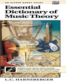 Essential Dictionary Of Music Theory Handy Gde