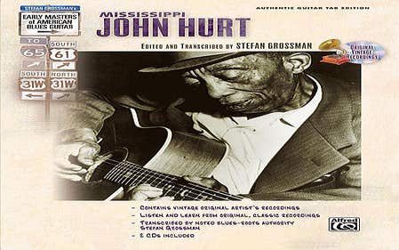 Early Masters Mississipi John Hurt Bk/Cd