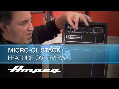 Ampeg Micro-CL Bass Amp Stack