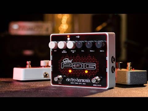 Electro Harmonix Soul POG Overdrive/Octave Effect Pedal