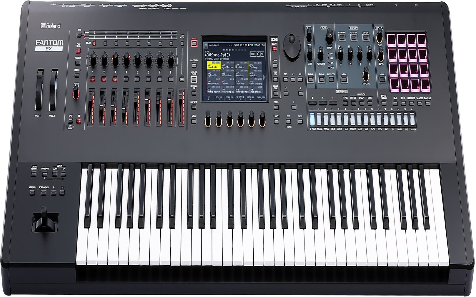 Roland Fantom 6 EX - Synthesizer Keyboard