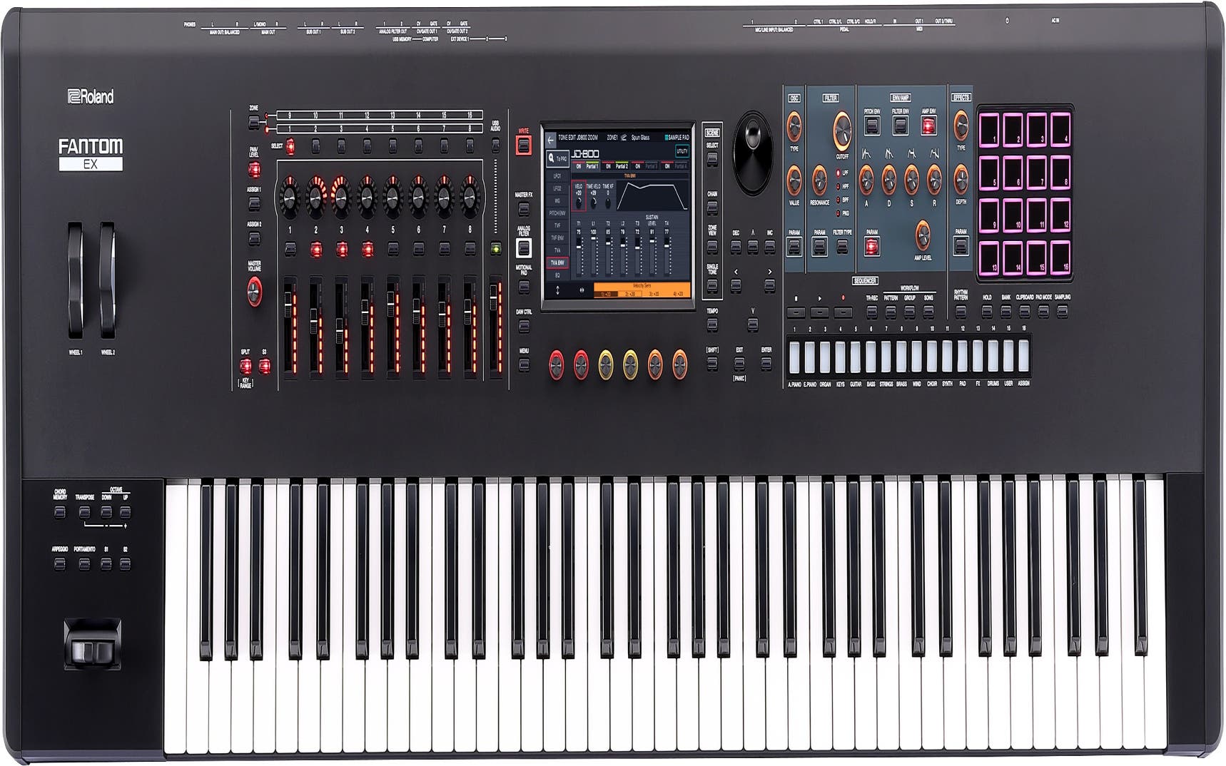 Roland Fantom 7 EX - Synthesizer Keyboard