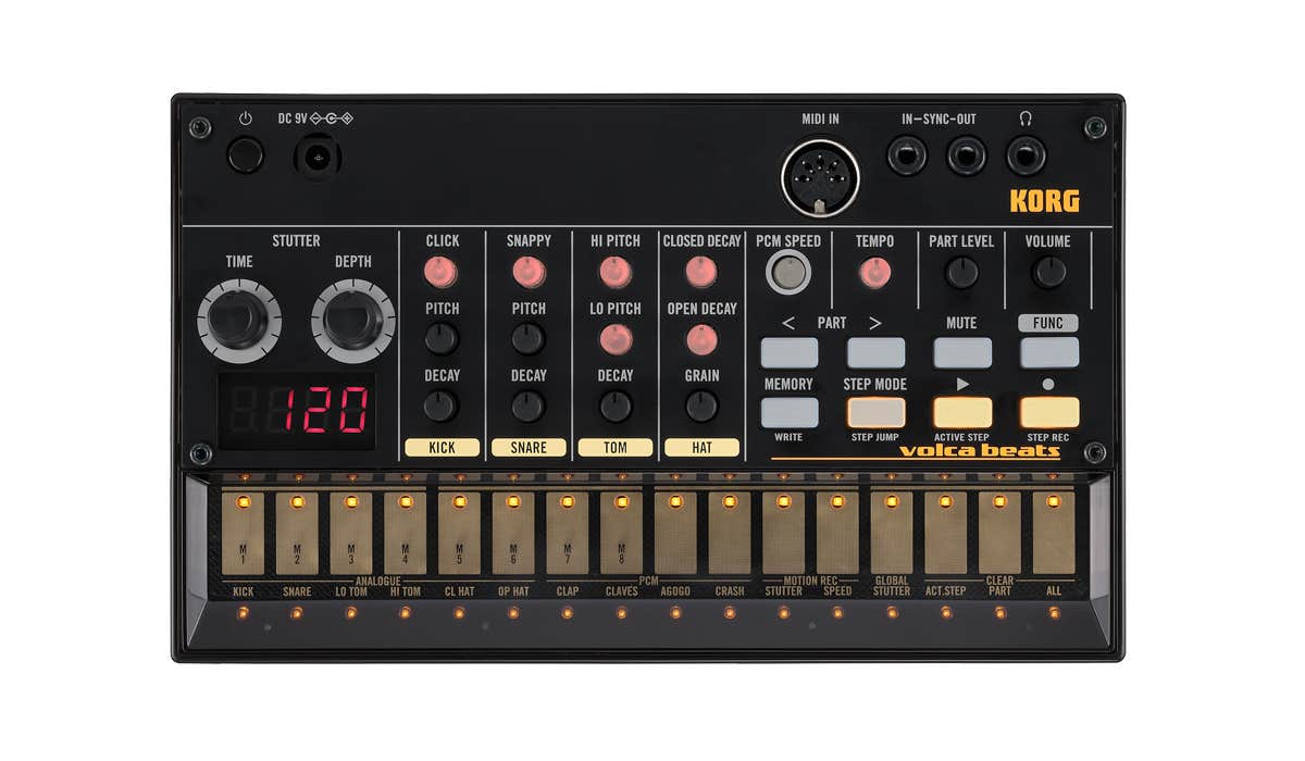 KORG Volca Beats Analogue Drum Machine Sequencer Better Music