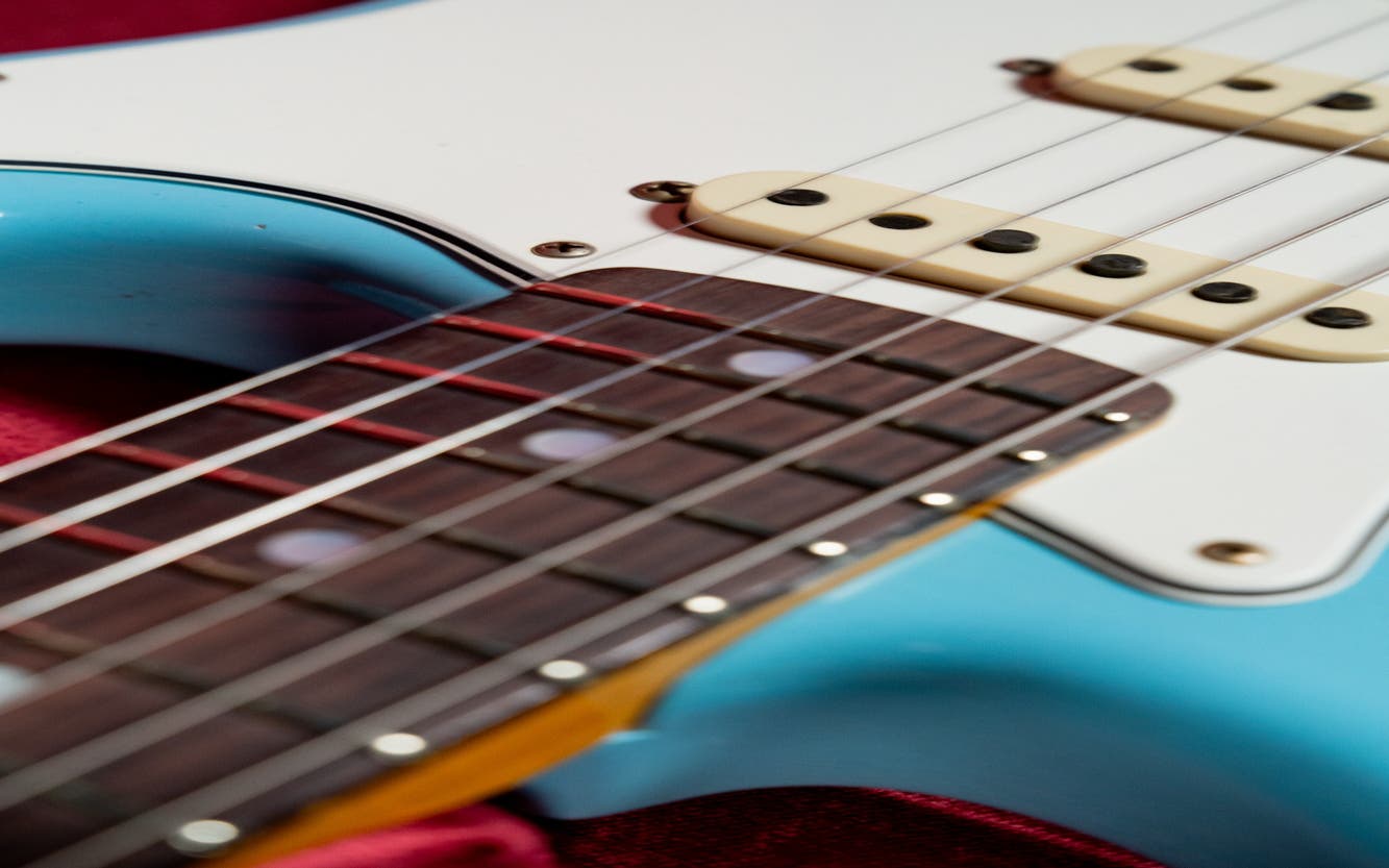 Fender Custom Shop Limited Edition Fat '64 Stratocaster - Journeyman Relic - Aged Daphne Blue RW (#L11639)
