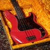 Fender Pino Palladino Signature Precision Bass - Fiesta Red over Desert Sand