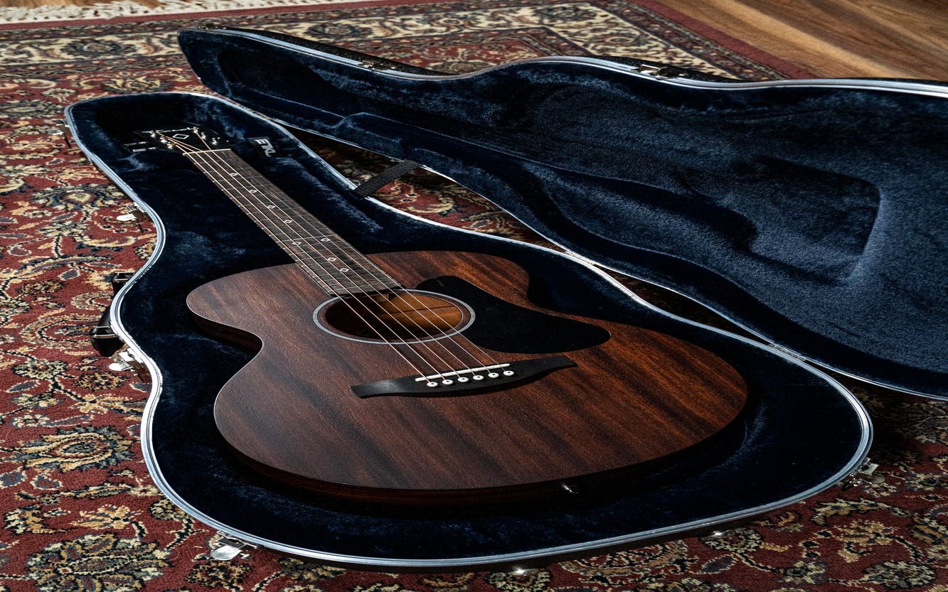 Fenech Delta Blues STAGE Auditorium Acoustic Guitar - Mahogany