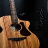 Fenech Guitars VTHGAc-CMP VTH Series Grand Auditorium Cutaway – Camphor