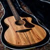 Fenech Guitars VTHGAc-CMP VTH Series Grand Auditorium Cutaway – Camphor