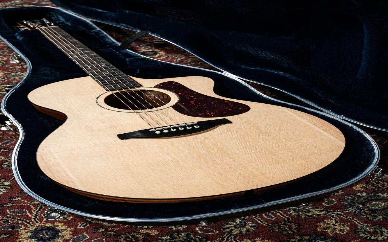 Fenech Guitars VT GAc Acoustic Electric Guitar w/Case - Blackwood