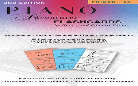 Piano Adventures Flashcards In A Box