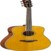 Yamaha FG-TA TransAcoustic Dreadnaught Guitar - Vintage Tint