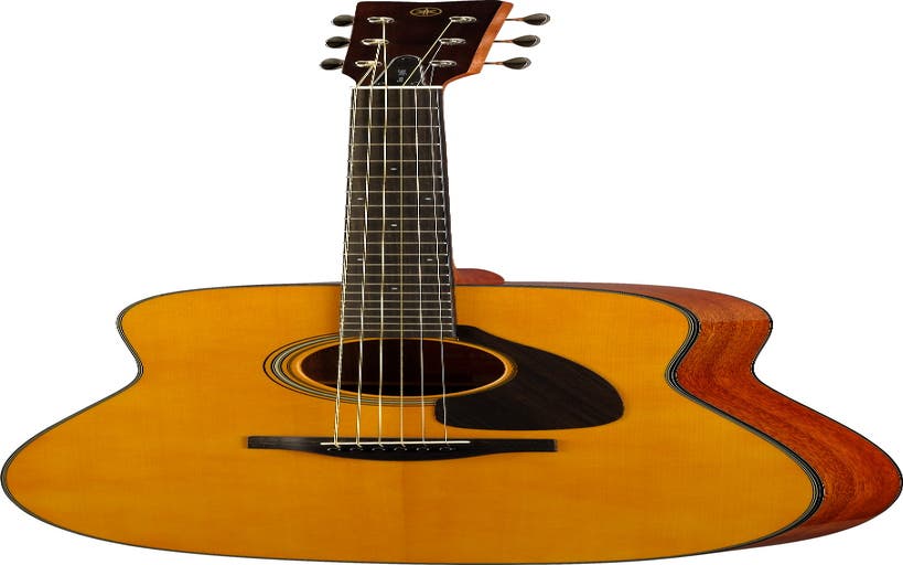 Yamaha FG5 Red Label Acoustic Guitar w/Case - Vintage Natural Gloss
