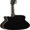 Yamaha FGC-TA TransAcoustic Dreadnaught Guitar w/Cutaway - Black