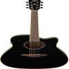 Yamaha FGC-TA TransAcoustic Dreadnaught Guitar w/Cutaway - Black