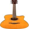 Yamaha FGC-TA TransAcoustic Dreadnaught Guitar w/Cutaway - Vintage Tint