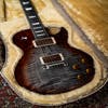 Fibenare Basic Jazz Solid Body - Red Burst Charcoal