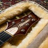 Fibenare Basic Jazz Solid Body - Red Burst Charcoal