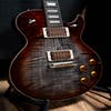 Fibenare Basic Jazz Solid Body - Red Burst Charcoal