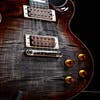 Fibenare Basic Jazz Solid Body - Red Burst Charcoal