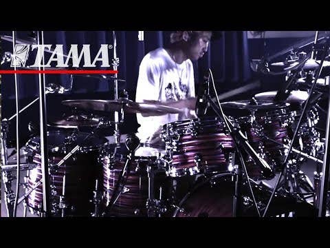 Tama StarClassic Walnut/Birch 5pc Drum Kit - Shell Pack - Satin Sapphire Fade