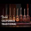 Fender Malibu Special Acoustic Guitar w/Bag - Natural Mahogany