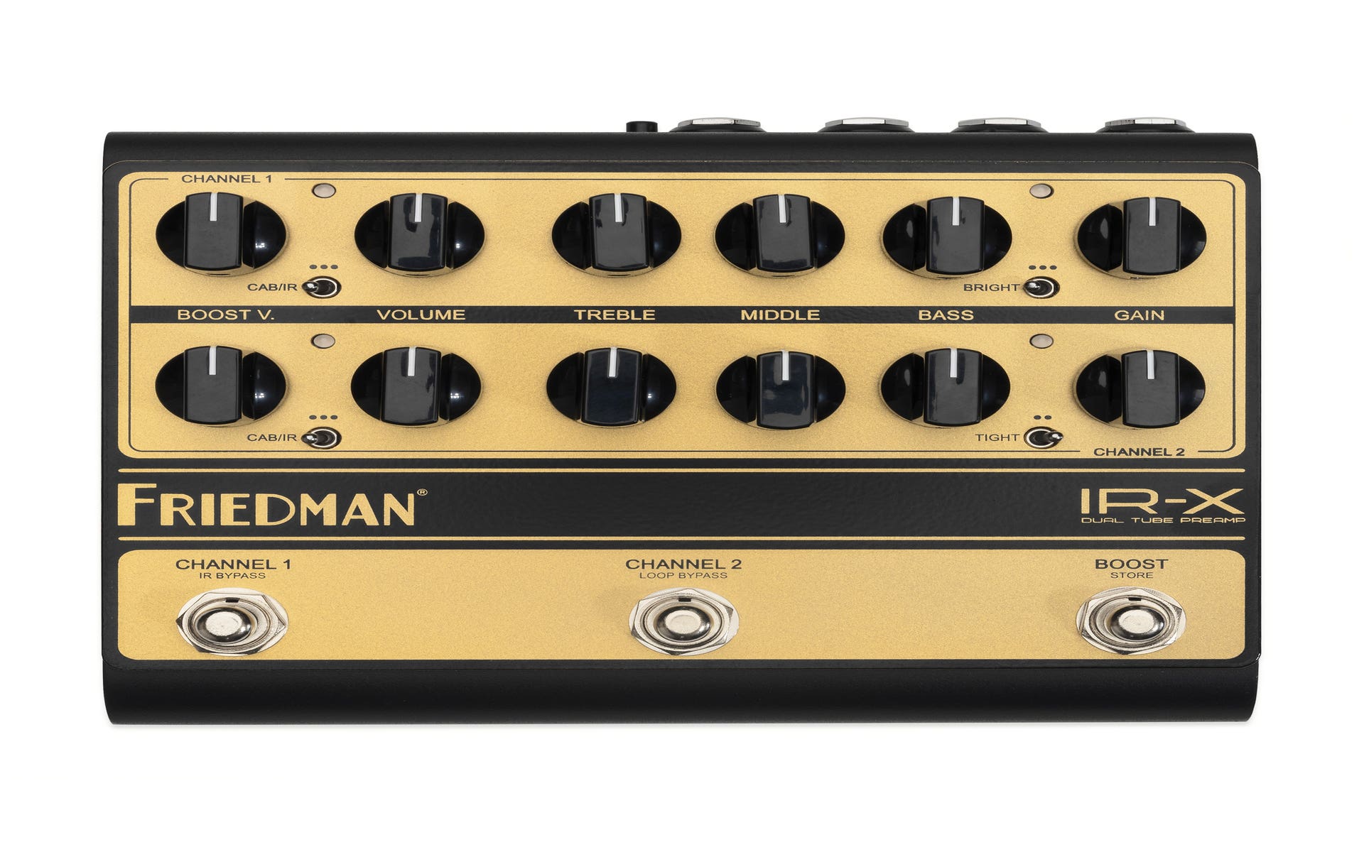 Friedman IR-X Dual Tube High Voltage Preamp Pedal