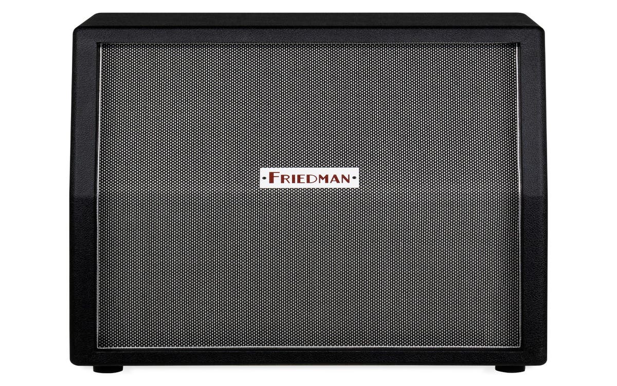 Friedman 2x12 Vertical Cab - Silver / Black Grille
