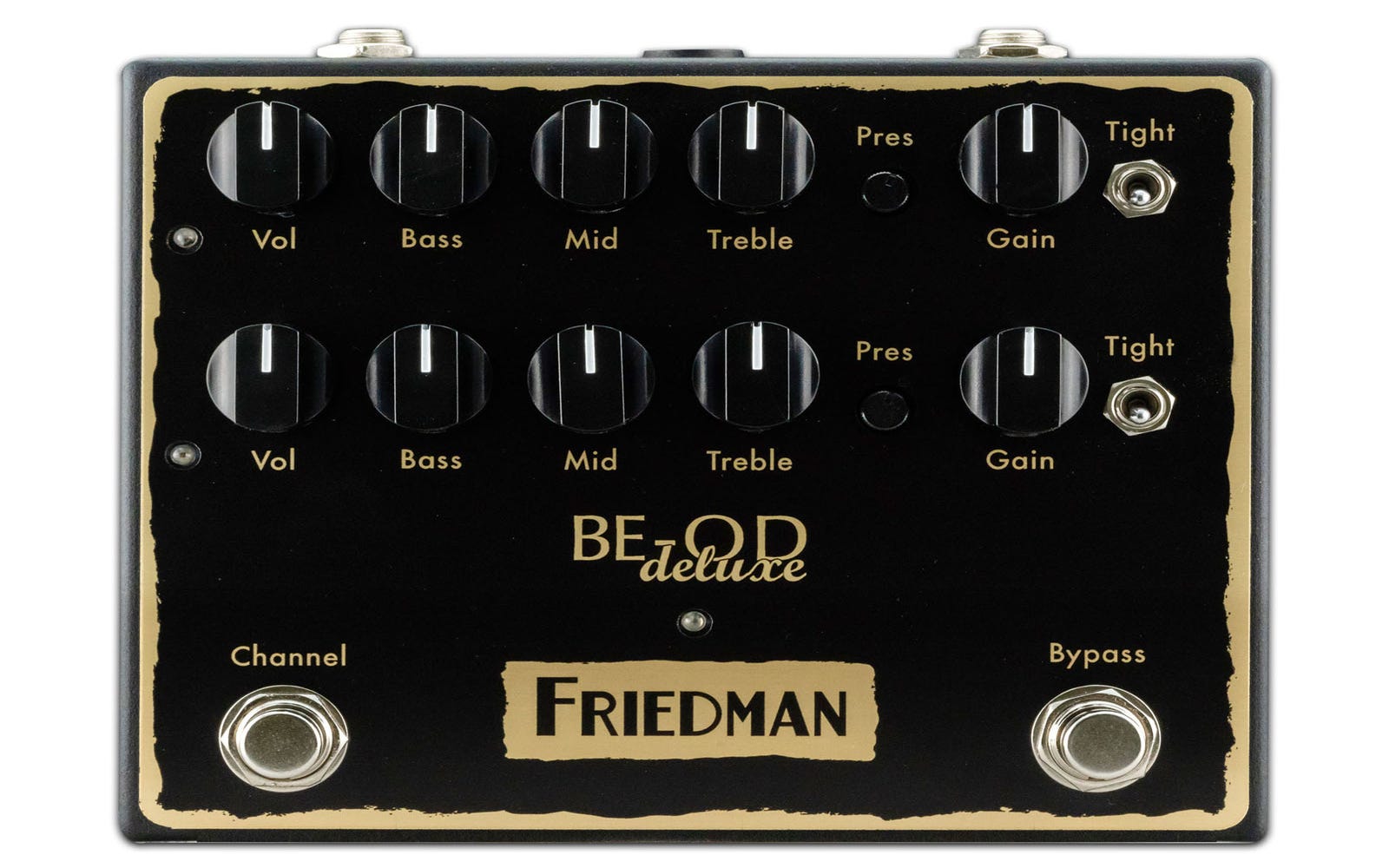 Friedman BE-OD DELUXE Dual Overdrive Pedal