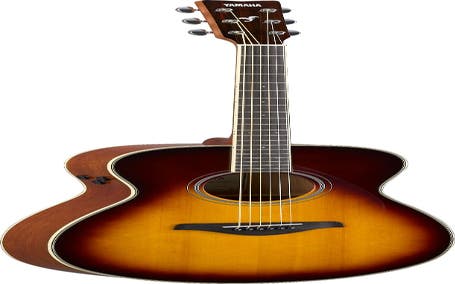 Yamaha FS-TA TransAcoustic Concert Guitar - Brown Sunburst