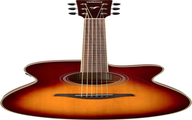 Yamaha FSC-TA TransAcoustic Concert Guitar w/Cutaway - Brown Sunburst