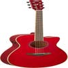 Yamaha FSC-TA TransAcoustic Concert Guitar w/Cutaway - Ruby Red