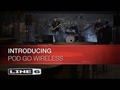 Line 6 POD GO Wireless Multi Effect Unit w/built in Guitar Wireless System