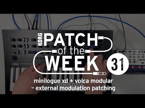 Korg Volca Modular Semi-Modular Analog Synthesizer