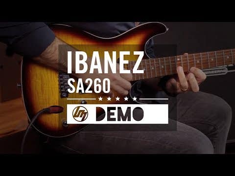 Ibanez SA260FM VLS Electric Guitar - Violin Sunburst