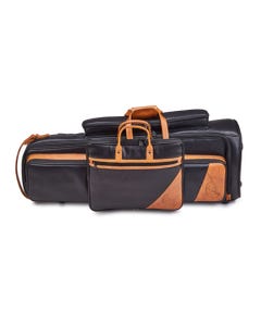 Gard Elite Trombone Gig Bag - Leather Black w/ Tan Trim (GATB21ELK)