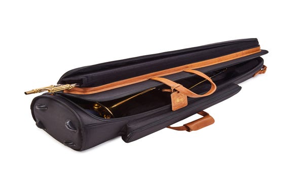 Gard Elite Trombone Gig Bag - Synthetic Black w/ Tan Trim (GATB21ESK)