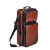 Gard Elite Triple Trumpet Gig Bag - Leather Brown w/ Blue Trim (GATR5ECLGE)