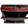 Gard Elite Triple Trumpet Gig Bag - Leather Chocolate w/ Brown Trim (GATR5ECLN)