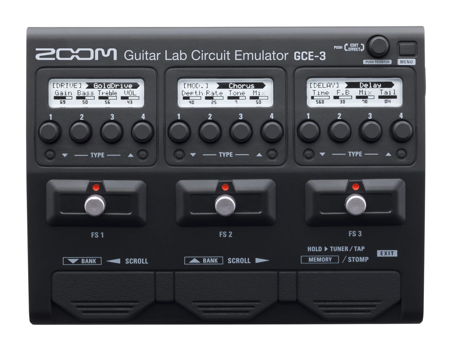 Zoom GCE-3 Pocket size Guitar USB Audio Interface / Effects Processor