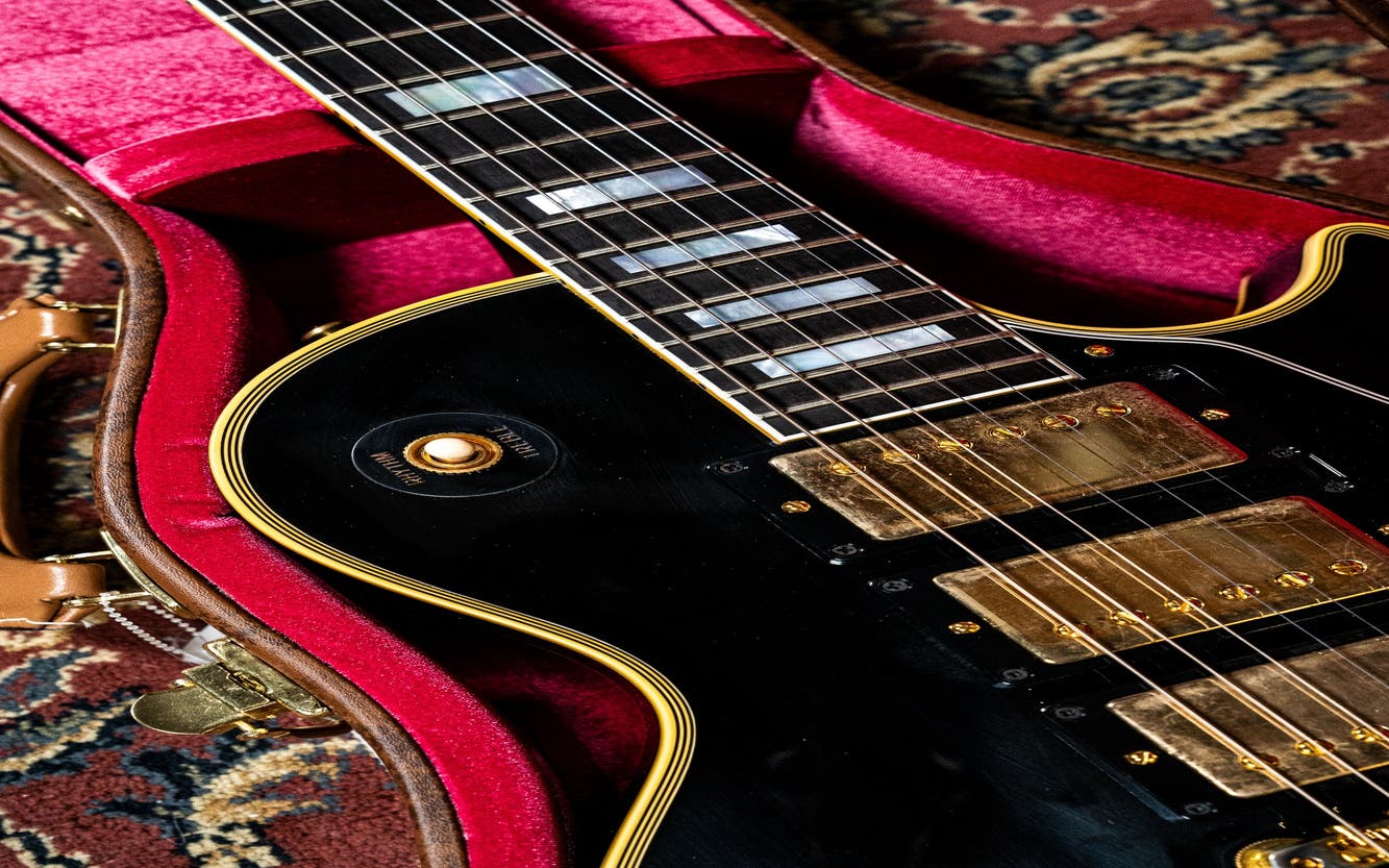 Gibson 1957 Les Paul Custom Reissue - VOS - Black Beauty