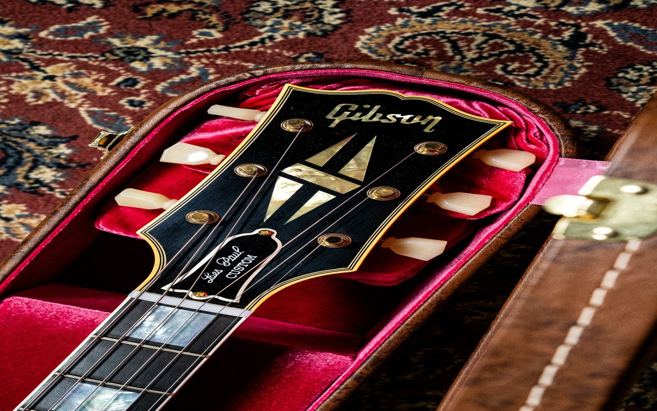Gibson 1957 Les Paul Custom Reissue - VOS - Black Beauty