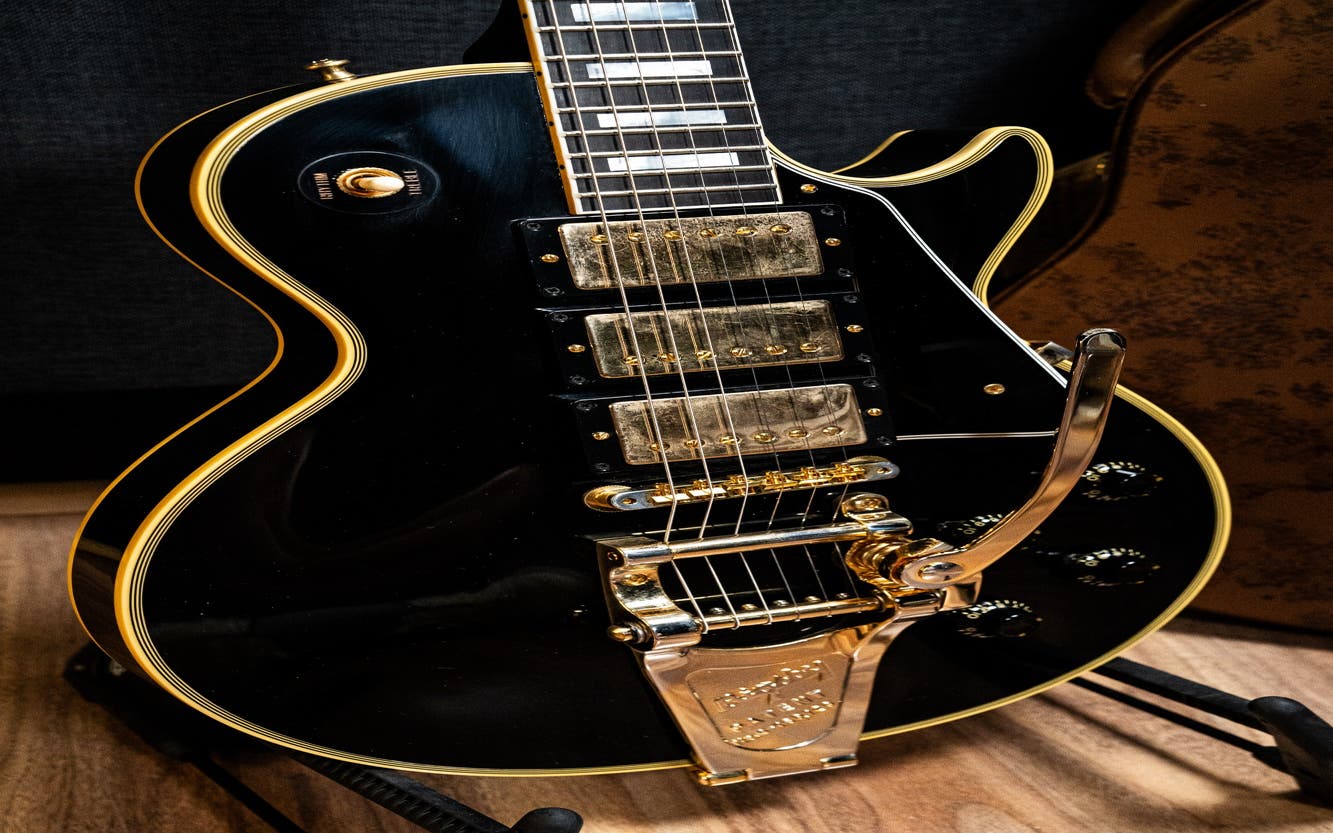 Gibson 1957 Les Paul Custom Reissue - VOS - Black Beauty