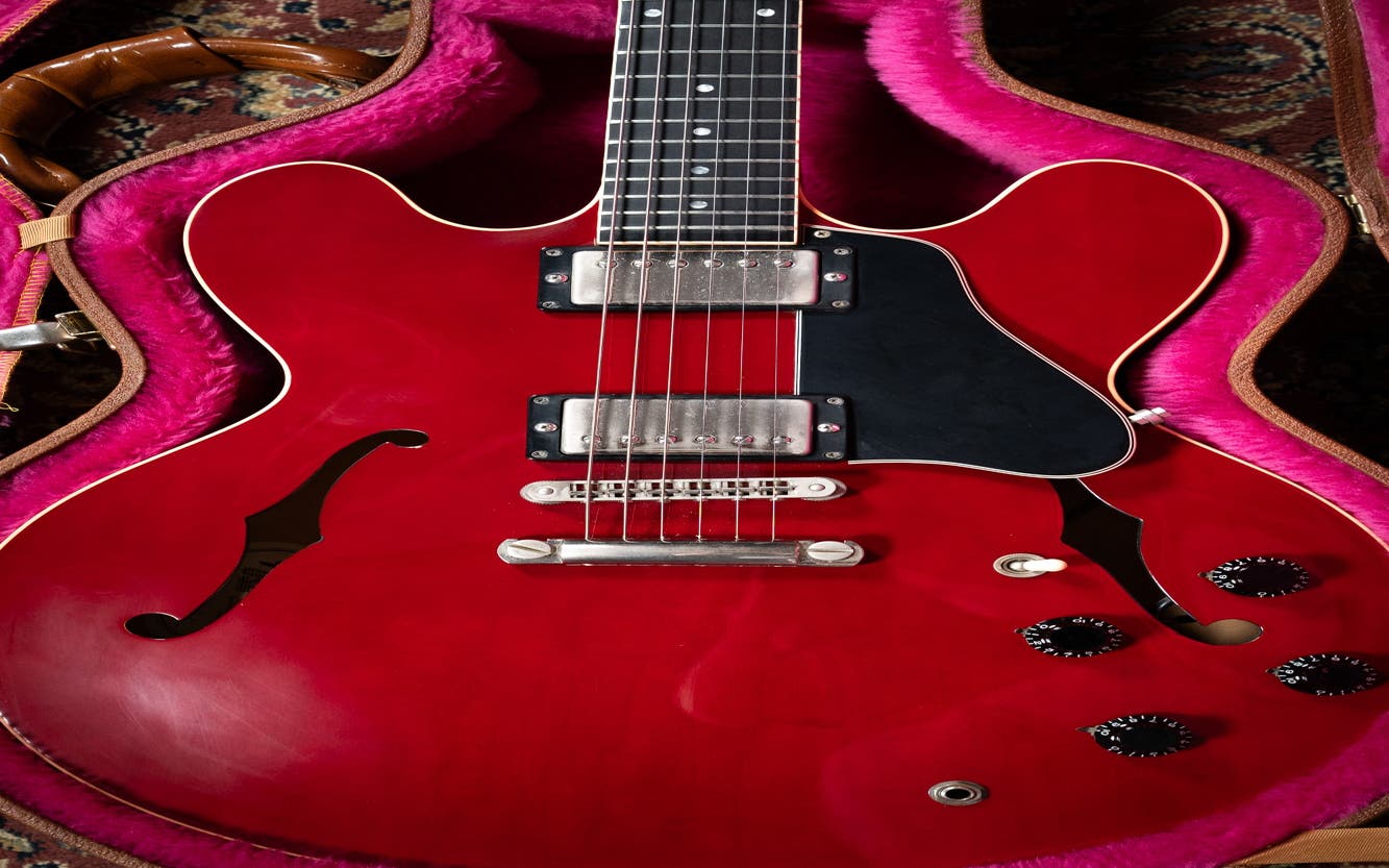 Gibson 1989 ES-335 DOT w/Case - Cherry - Pre-Owned