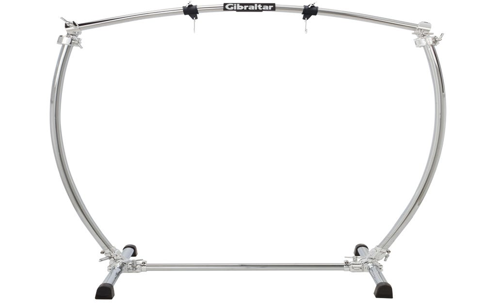 Gibraltar GIGCSCGL Large Curved Chrome Gong Stand