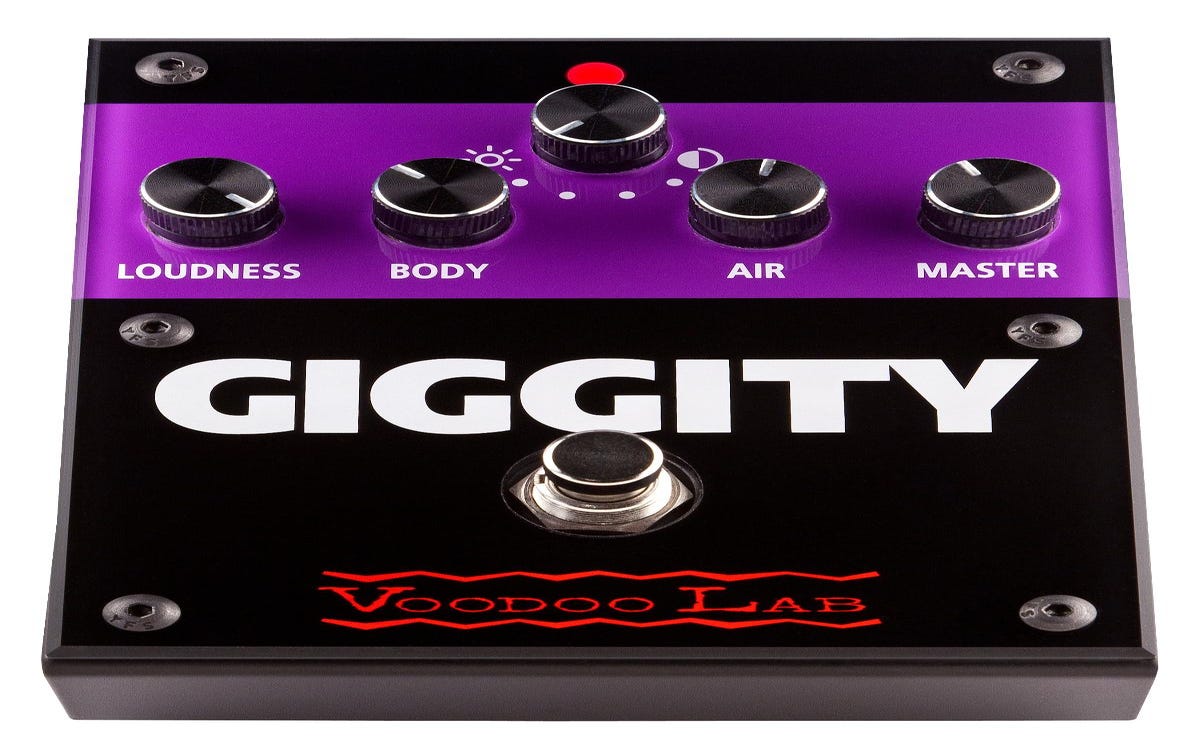 Voodoo Lab Giggity Analog Mastering Preamp Pedal