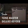 Fender Tone Master Deluxe Reverb Blonde 1x12 Guitar Amplifier