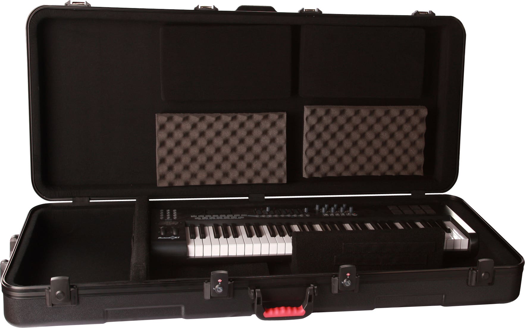 Gator GTSA-KEY88 ATA 88-Note Keyboard Case w/ TSA Latches & Wheels
