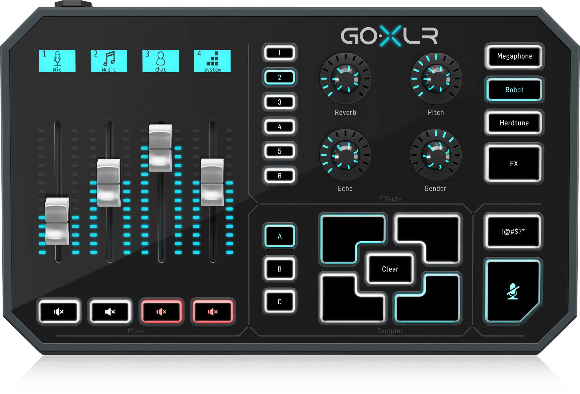 TC Helicon GoXLR Compact Broadcast Mixer w MIDAS Preamps Better Music