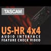 Tascam US-4x4HR High Resolution USB Audio Interface