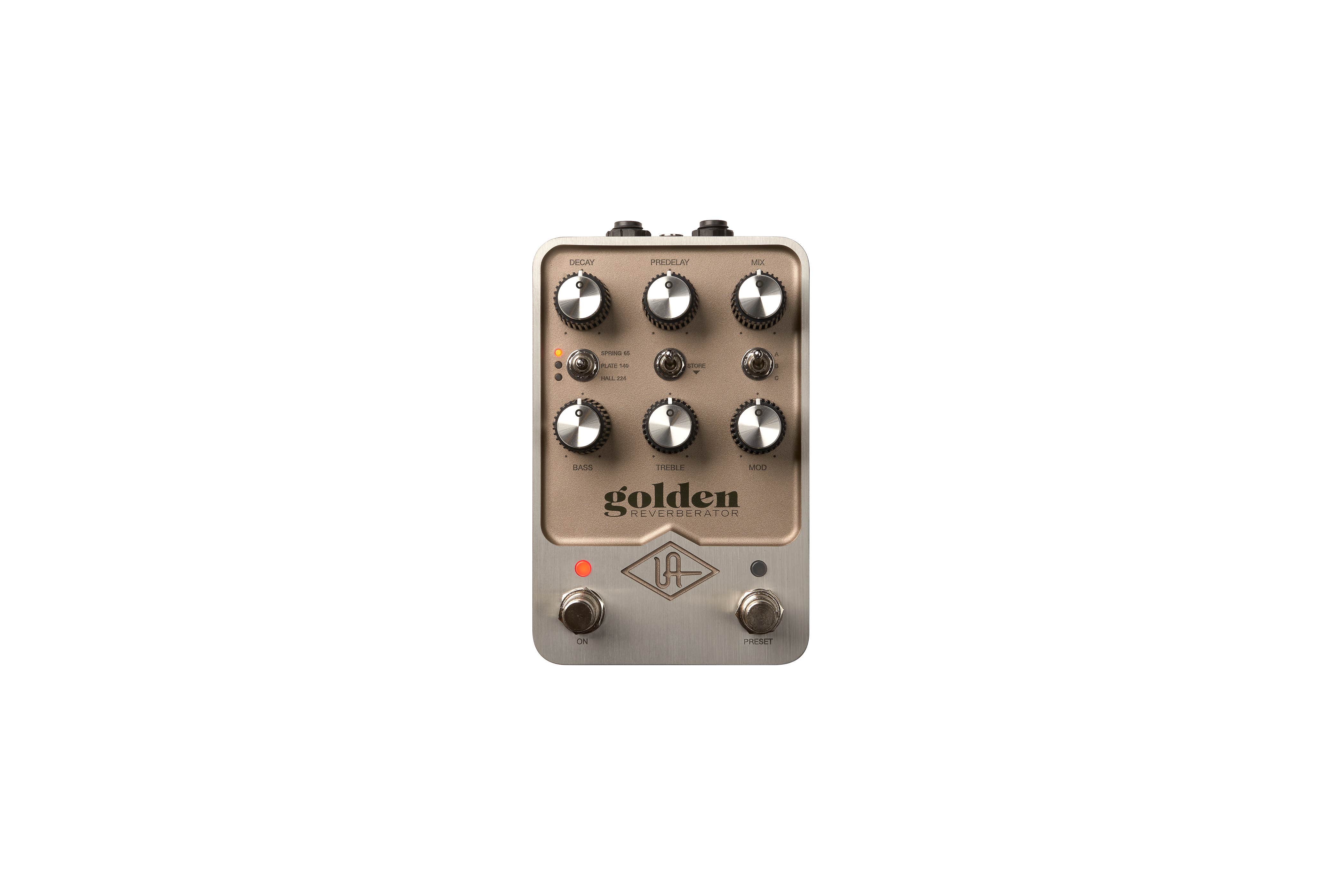 Universal Audio UAFX Golden Reverberator Pedal – Stompbox.in Universal Audio UAFX Golden Reverberator Pedal – Stompbox.in